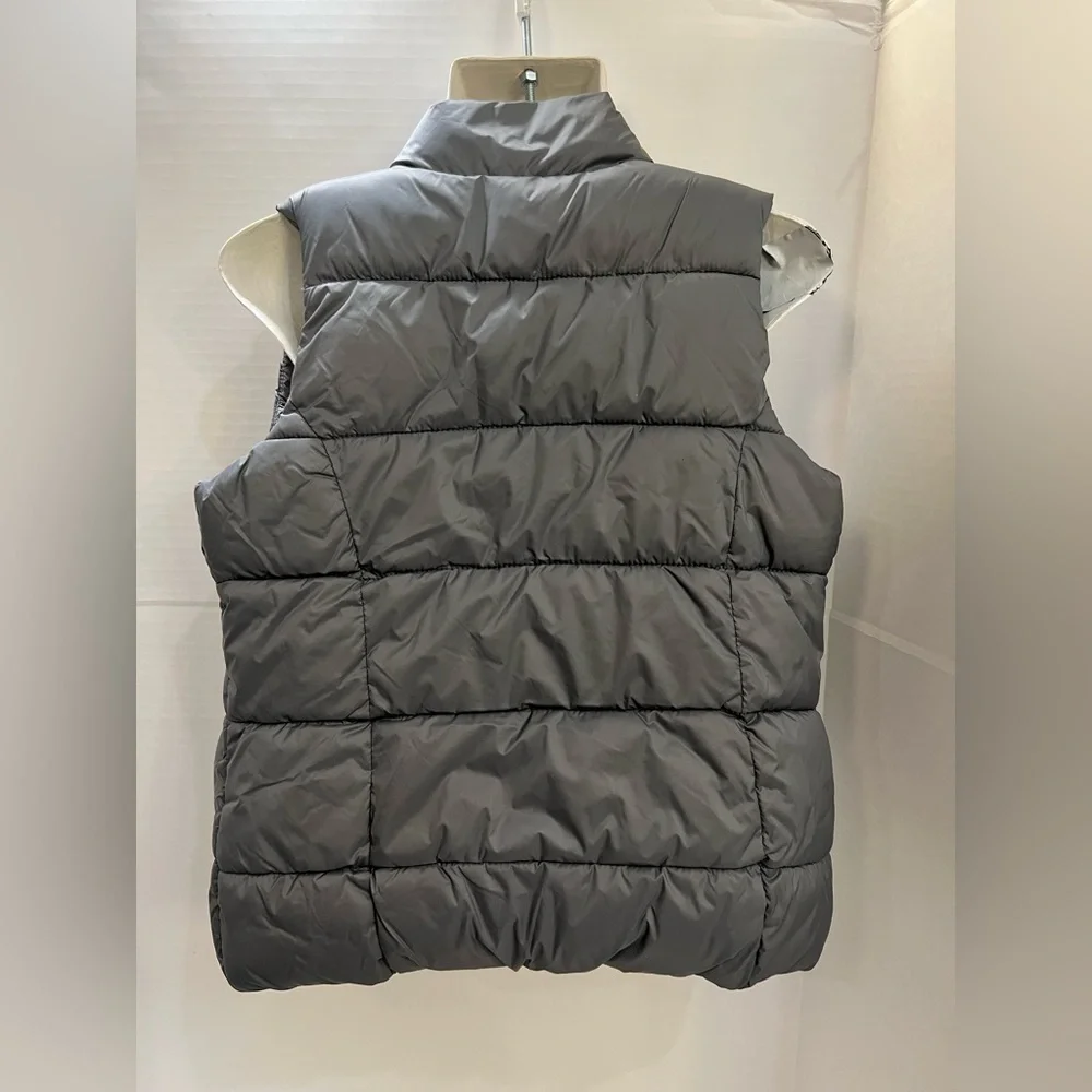 Old Navy Charcoal Puffer Vest